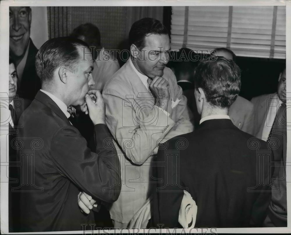 1952 Press Photo Senator Henry Cabot Lodge at Chicago convention - nee86309 - Historic Images