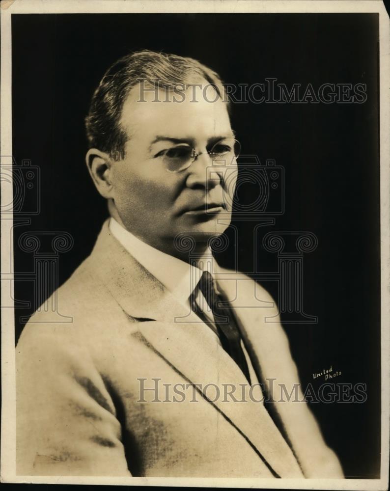 1927 Press Photo Louis FitzHenry Judge US Curt in Southern Illinois District - Historic Images