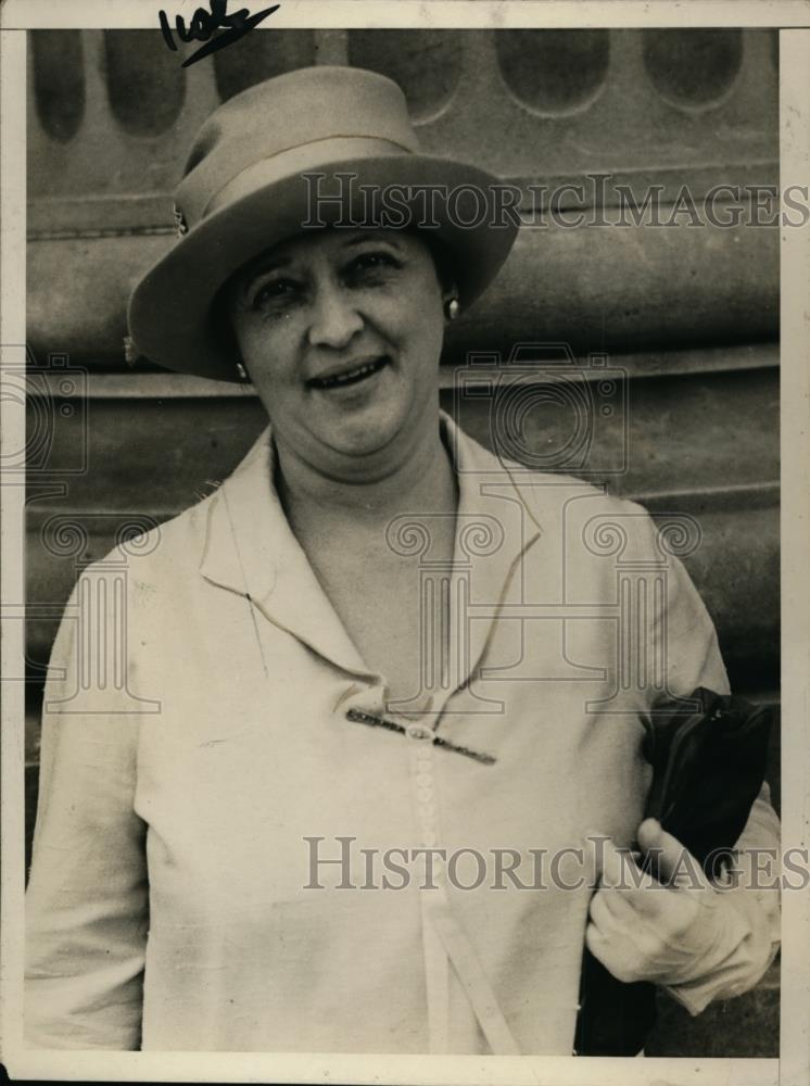 1926 Press Photo Mrs Daniel Steck wife of Senator of Iowa - nee87290 - Historic Images