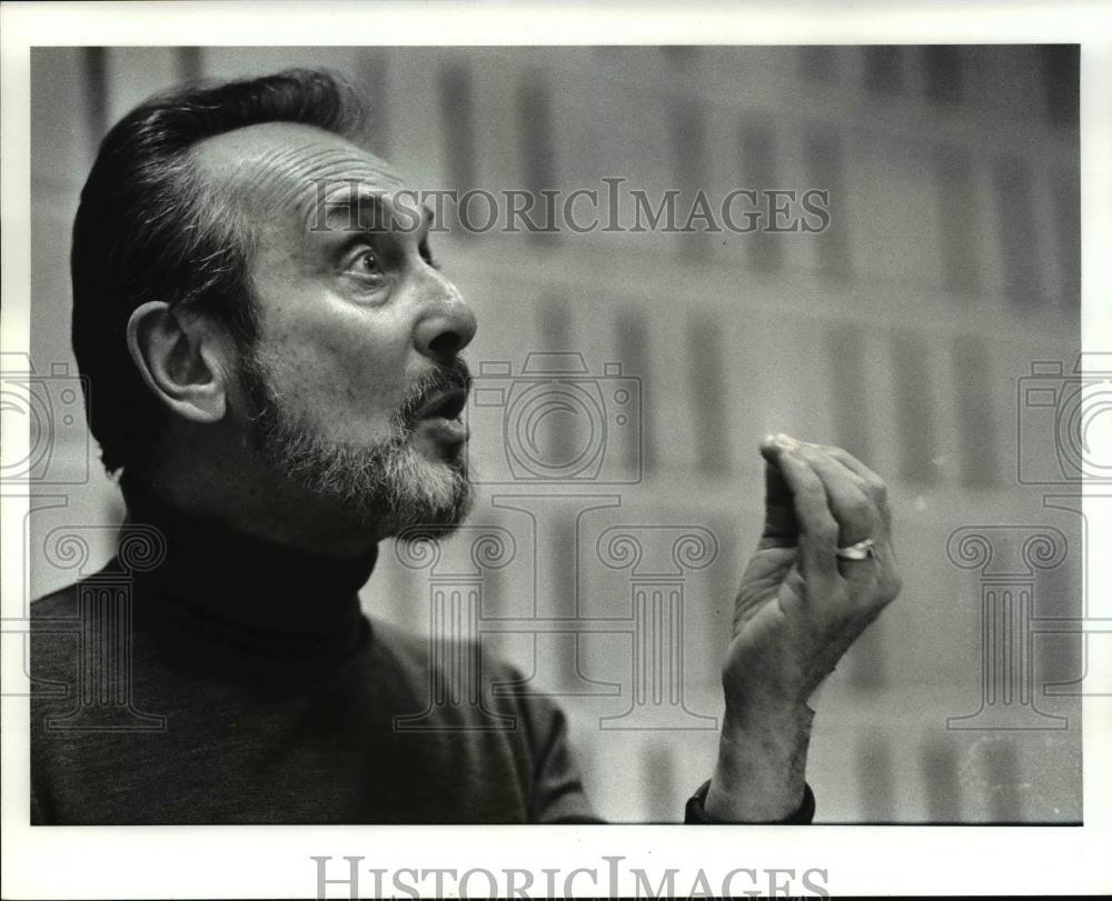 1987 Press Photo Marion Andre, Canadian director of Three Sisters - cvb02444 - Historic Images