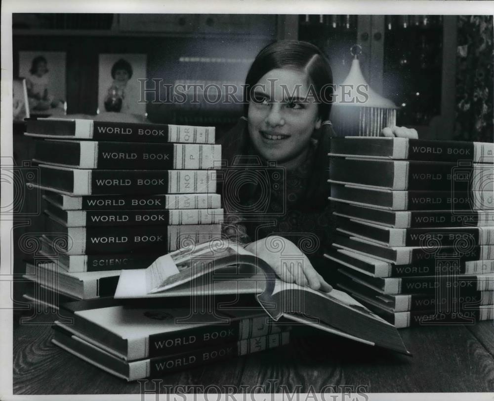 1970 Press Photo Marla Lockman, 1876 Canbery Dr, Lyndhurst  - cva75598 - Historic Images