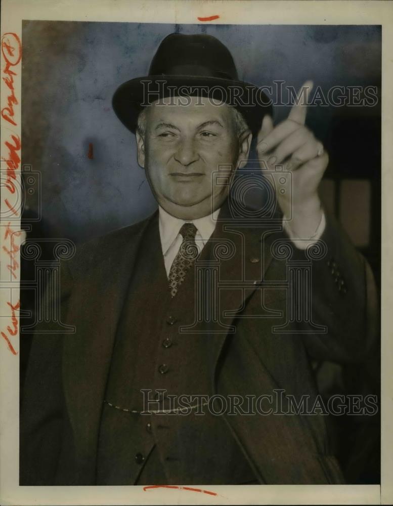 1945 Press Photo Judge Samuel A. Kaufman - nee86033 - Historic Images