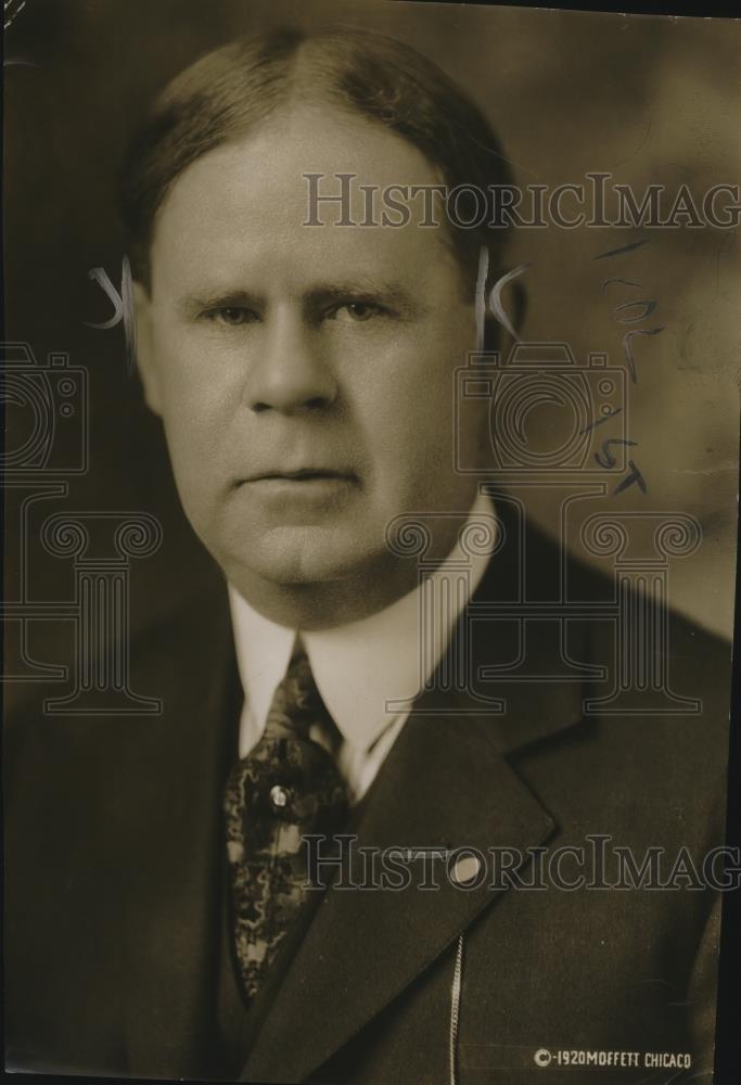 1920 Press Photo LW Henley Secretary of Indianapolis GOP Committee - nee88441 - Historic Images