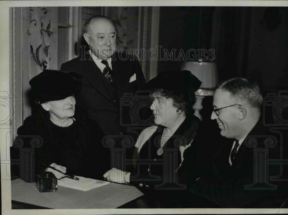 1937 Press Photo Members of execuitve committee of Republican Natl. Committee. - Historic Images