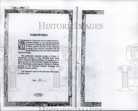 1960 Press Photo Bridges of Cleveland & Cuyahoga County - cva85152 - Historic Images