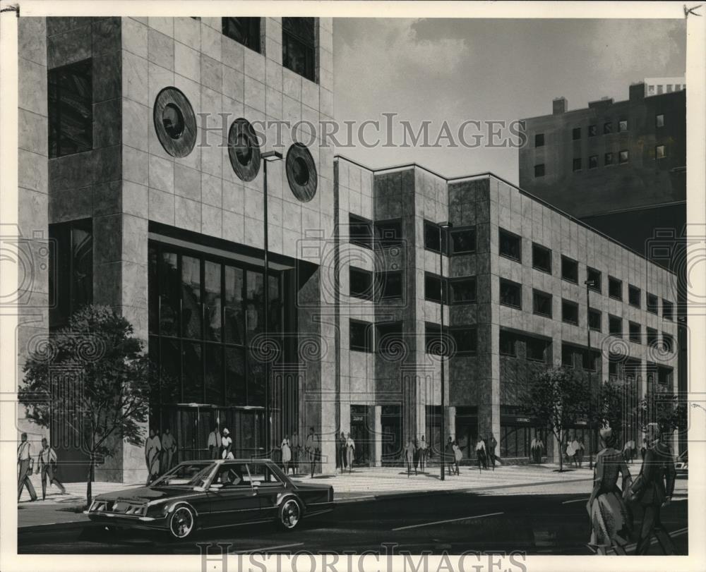 1986 Press Photo BP America Headquarters Building at Ohio. - cva82445 - Historic Images