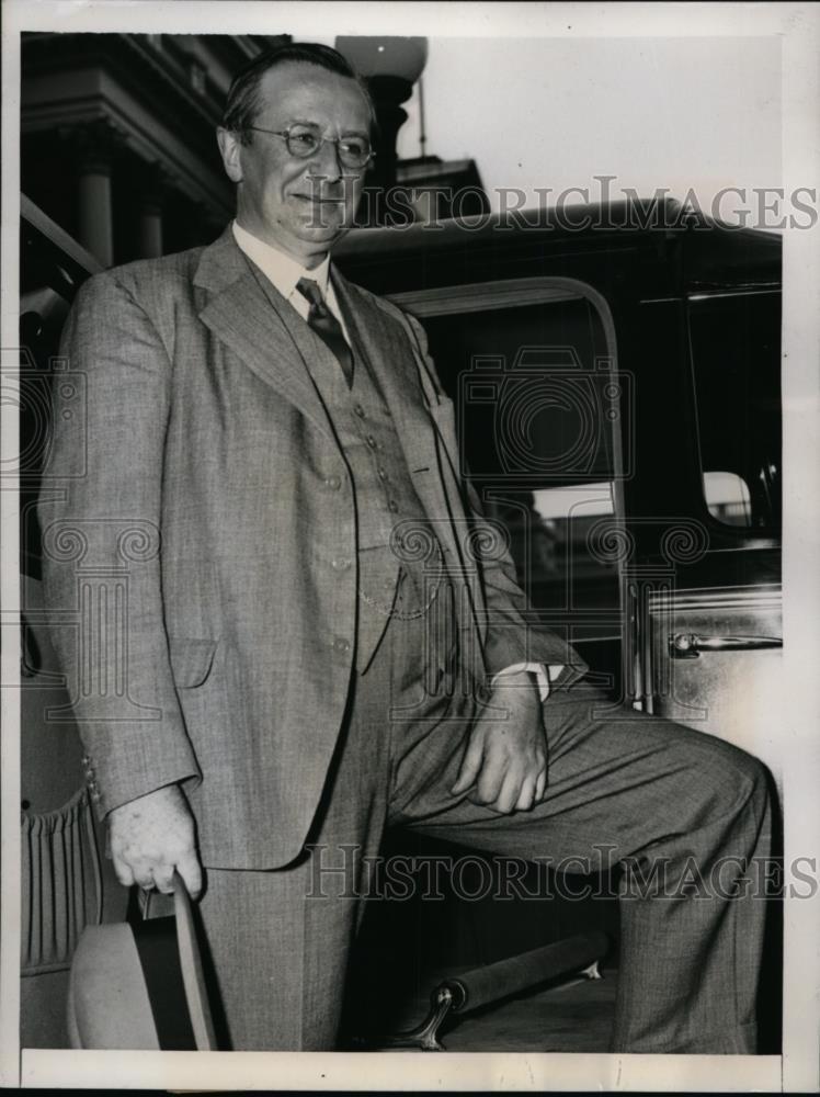 1939 Press Photo Lord Lothian British Envoy hears President address to Congress - Historic Images