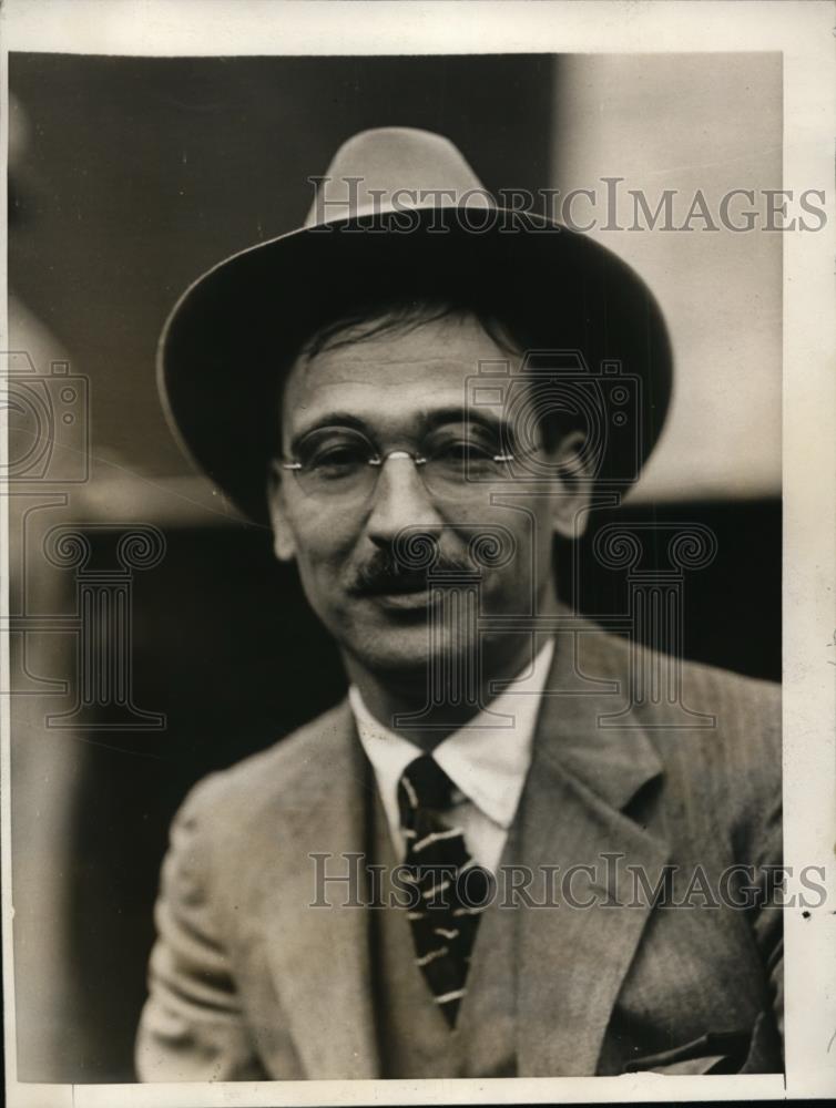 1926 Press Photo Dr William M Mann National Zoo Park in Washington DC - Historic Images