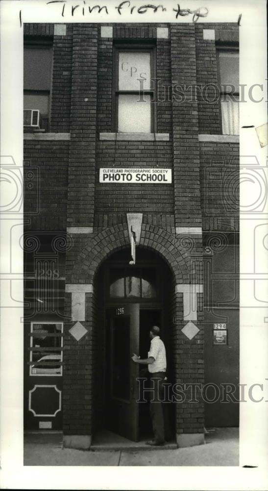 1983 Press Photo The exterior of the Cleveland Photographic Society - cva85055 - Historic Images