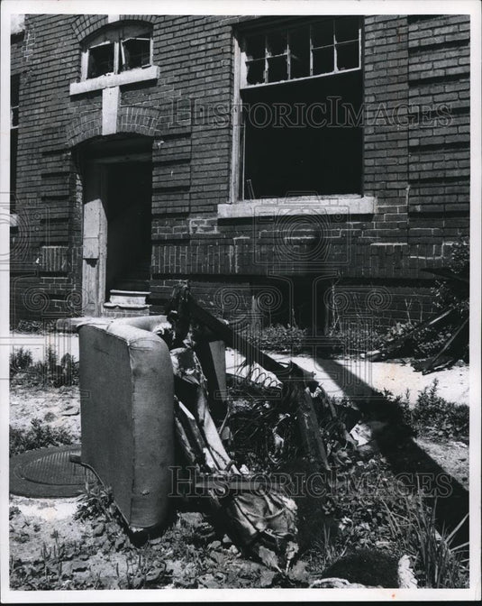 1969 Press Photo A Pile of Broken Chair - cva77815 - Historic Images