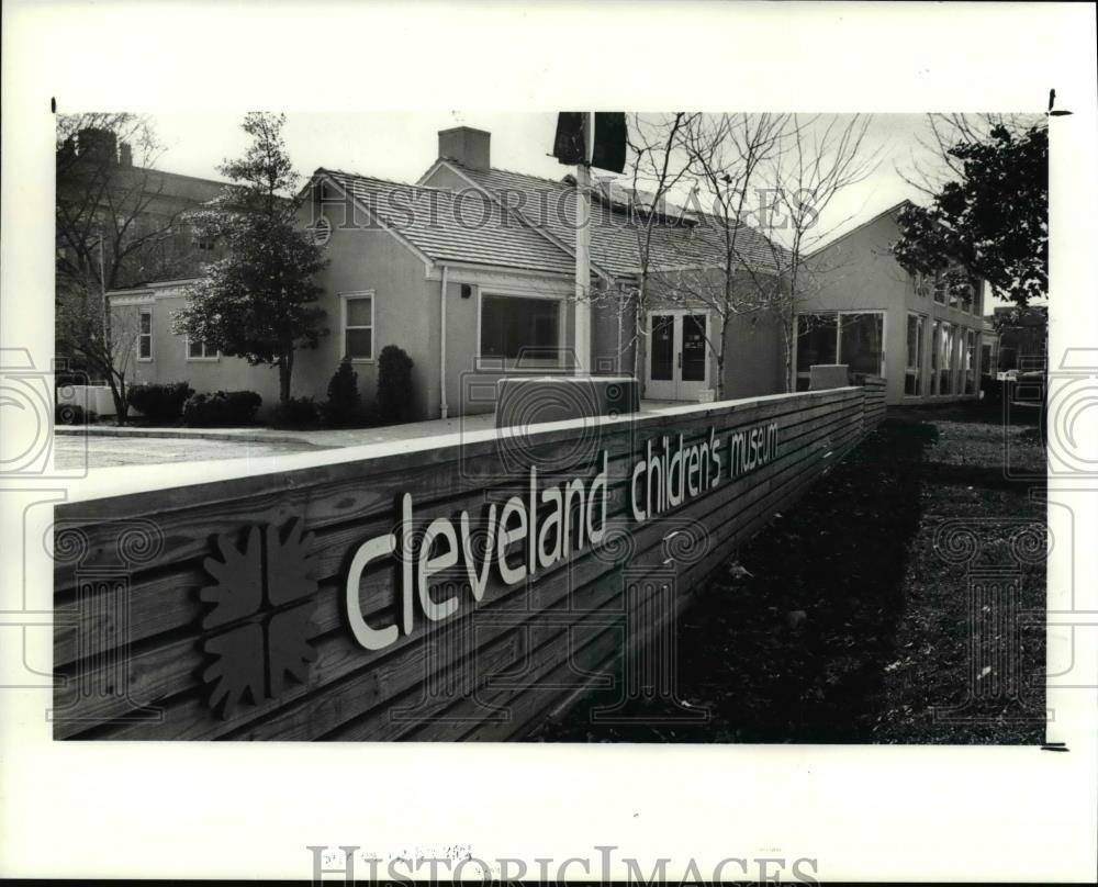 1990 Press Photo Cleveland Children&#39;s Museum at University Circle - cva92266 - Historic Images