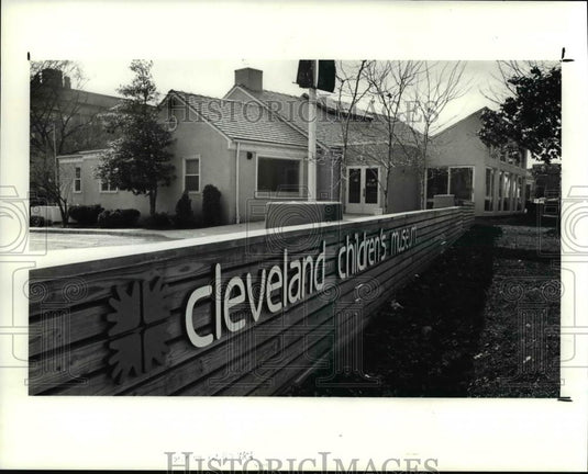 1990 Press Photo Cleveland Children's Museum at University Circle - cva92266 - Historic Images