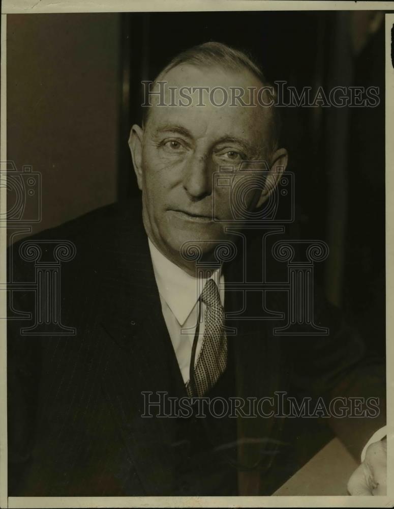 1930 Press Photo Raymond Benjamin Republican National Committee chairman - Historic Images