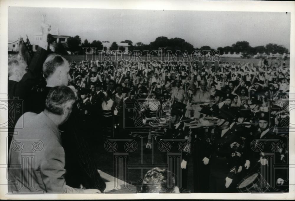 1943 Press Photo President FD Roosevelt, Under secretary of State Sumner Welles - Historic Images