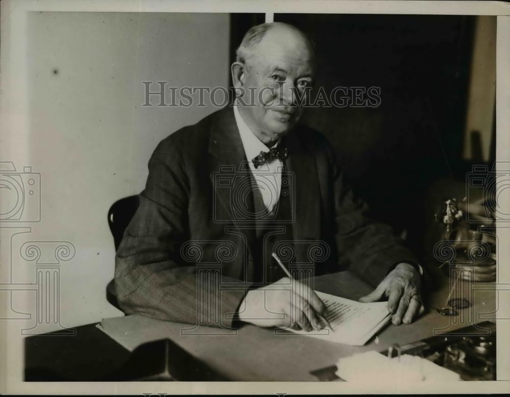 1927 Press Photo Jerry South special depty and former Democrat clerk. - Historic Images