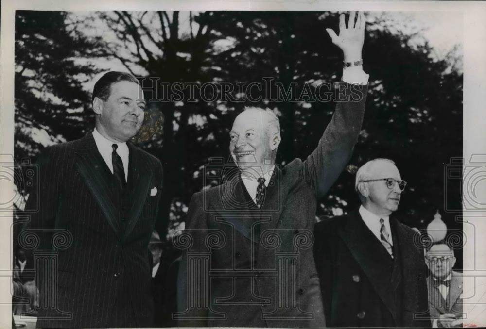 1952 Press Photo Pres. Dwight Eisenhower. - nee84510 - Historic Images