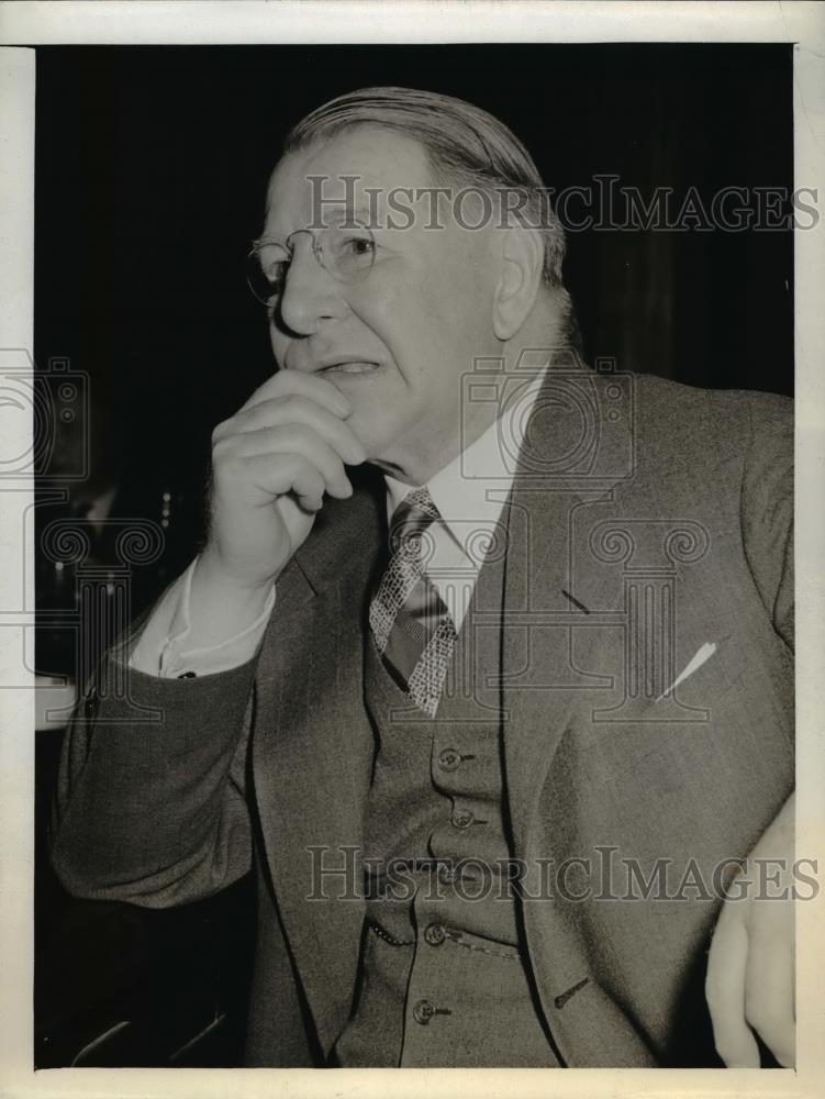 1943 Press Photo Frank Knox, Sec. of Navy at senate Foreign Relation Committee - Historic Images