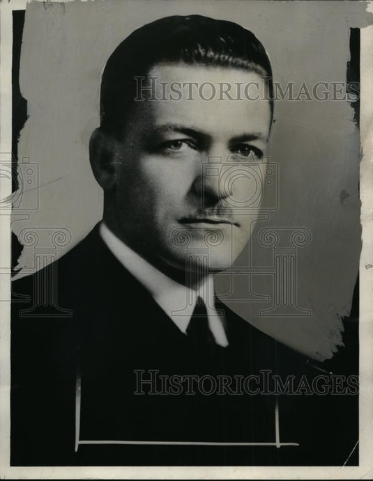 1936 Press Photo T.E. Millsop President of Weirton Steel Corporation - Historic Images