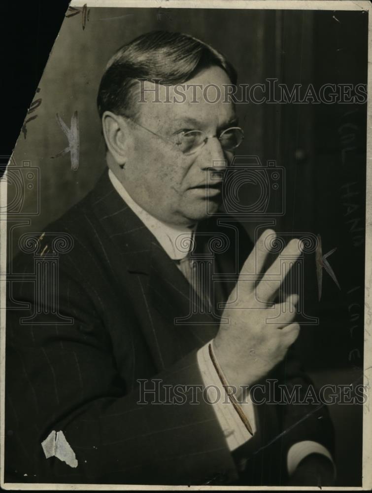 1919 Press Photo Hiram Johnson US Senator from California - nee87510 - Historic Images
