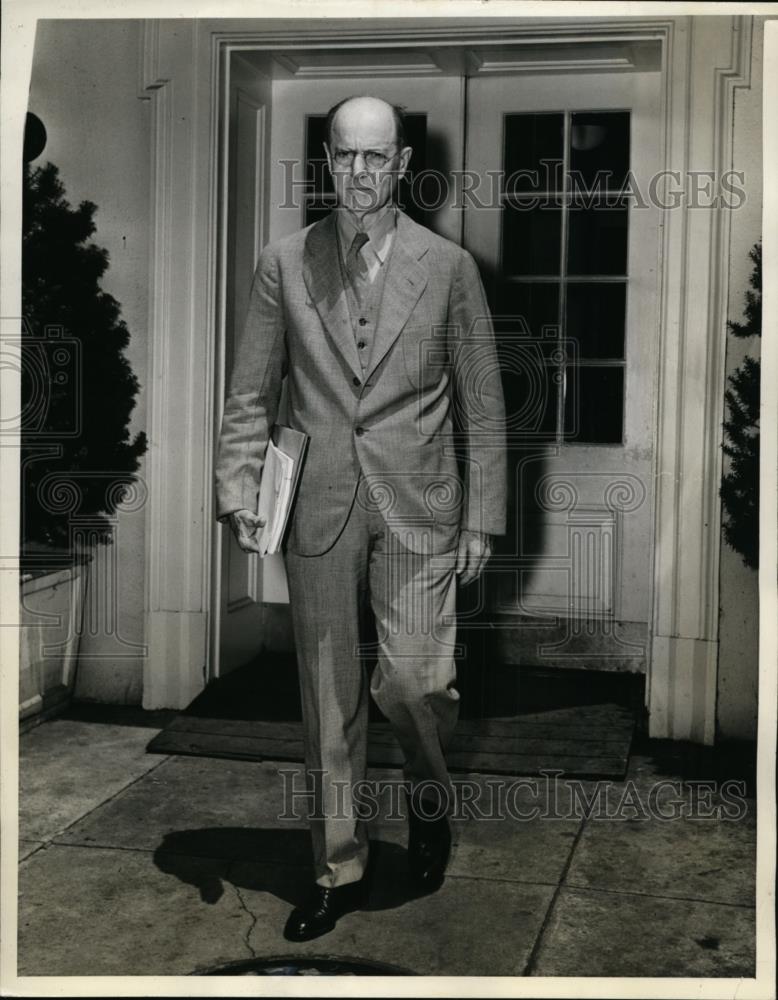 1941 Press Photo Maurice Latta Executive clerk of the White House - nee87396 - Historic Images