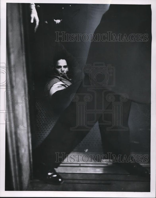 1964 Press Photo Abel Rosa, Board of Education- Sit-In, picketing - cva80845 - Historic Images