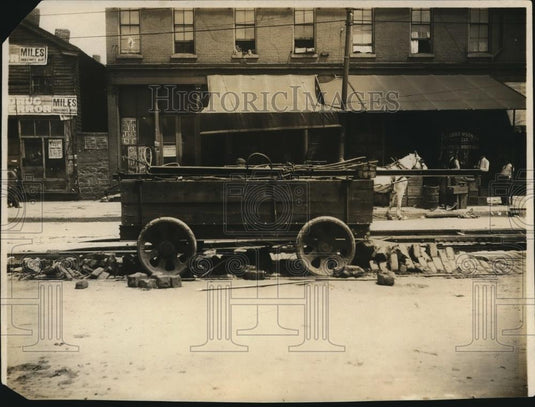 1968 Press Photo The Picture of Abandoned Trolley  - cva87375 - Historic Images