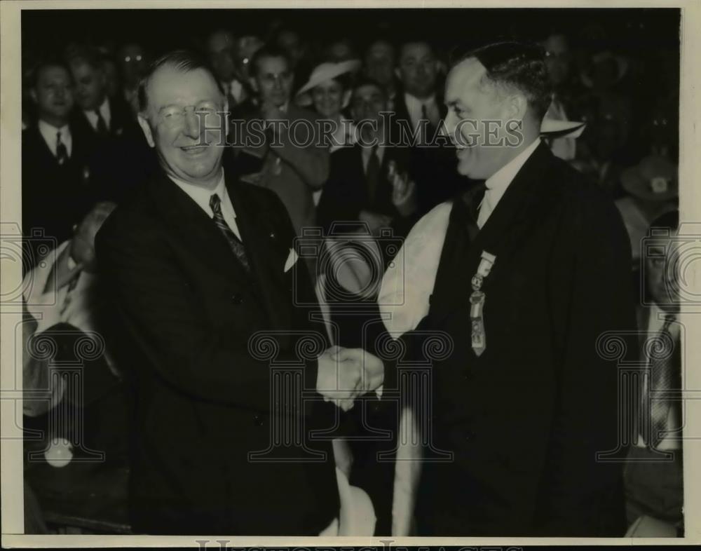 1936 Press Photo Col. Frank Knox. - nee84483 - Historic Images