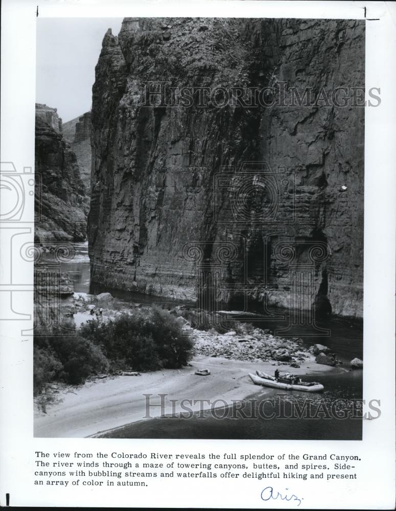 1991 Press Photo The View from the Colorado River at Arizona - cva78776 - Historic Images