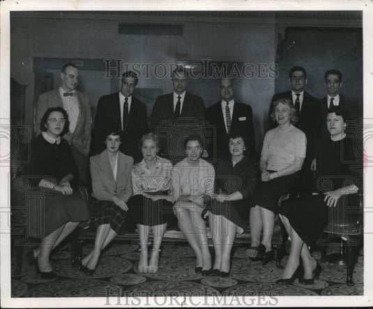 1968 Press Photo C. P. D. Employees: Don Crockett, Dave Levine, Don Bruck - Historic Images