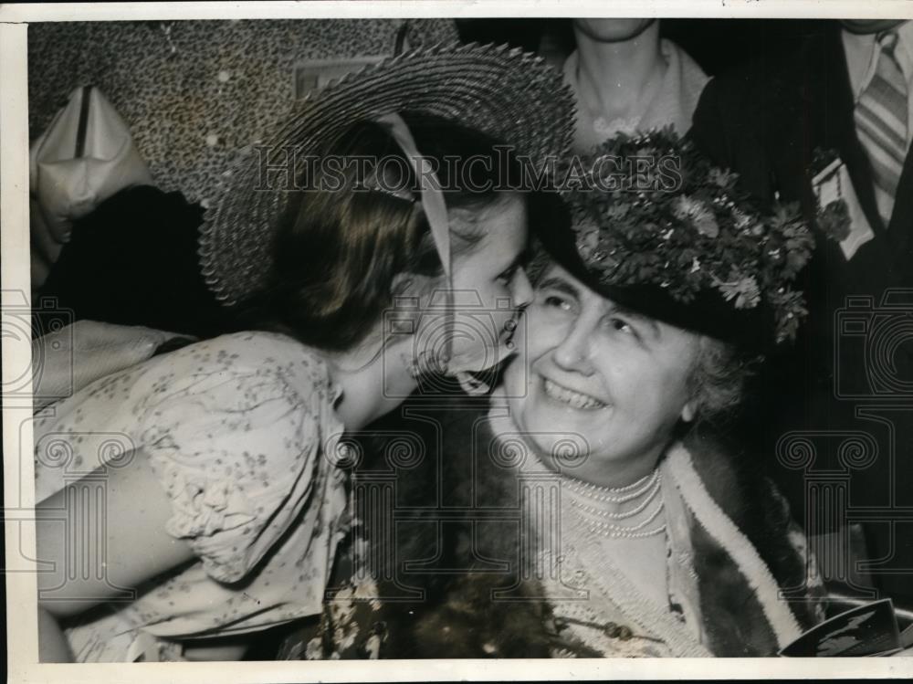 1940 Press Photo Democratic National Convention in Chicago, Mrs W Wilson - Historic Images