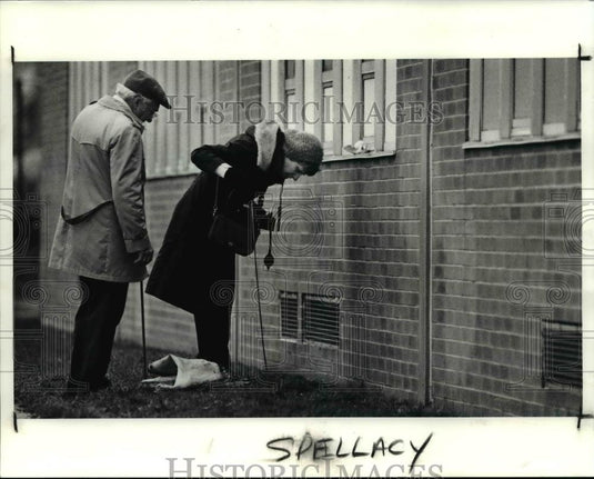 1990 Press Photo Silvio Cortese and Joanne Hartman both employees of the - Historic Images