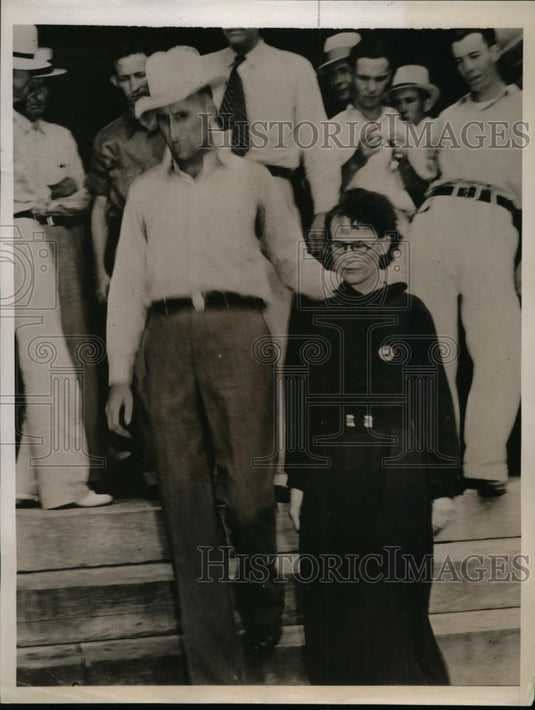 1937 Press Photo Mrs Georgia Sharkey confessed killing her husband Will Sharkey - Historic Images