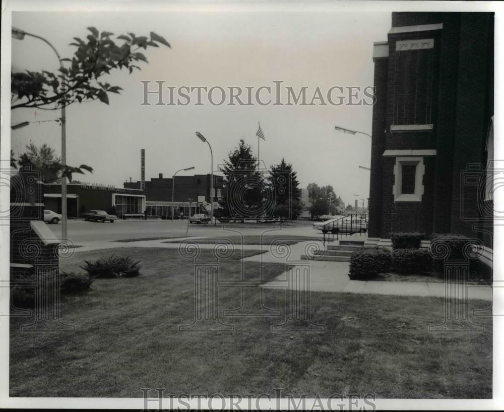 1971 Press Photo High Street - Wadsworth Ohio - cvb03355 - Historic Images