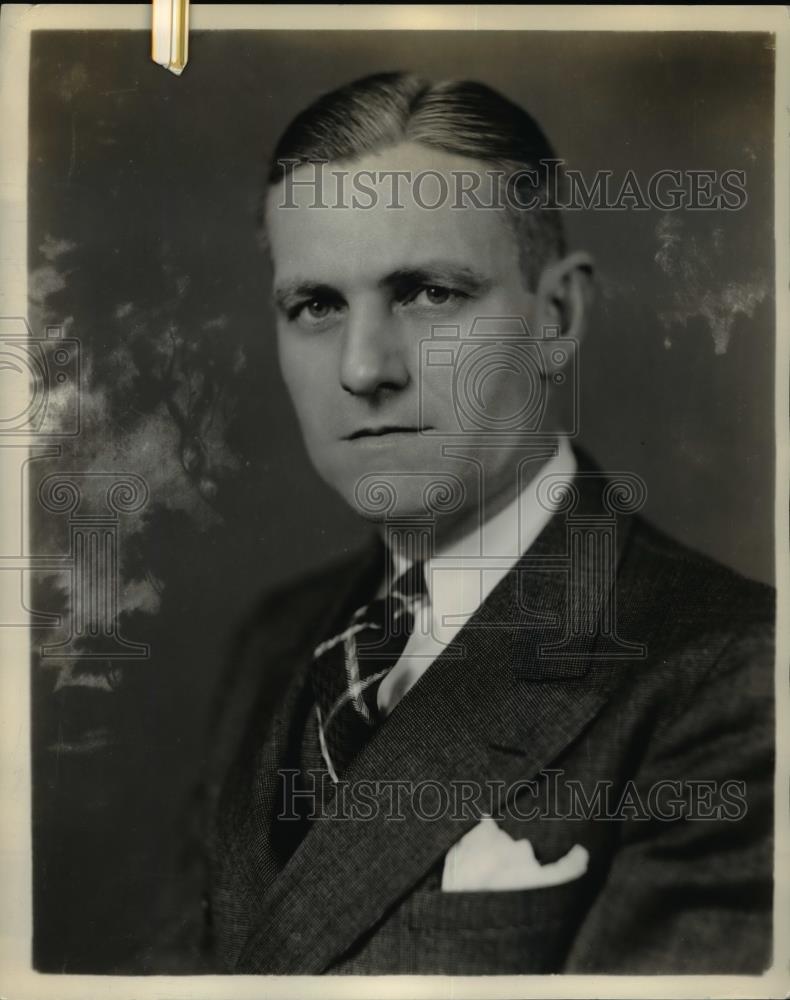 1935 Press Photo Assistant Director Of Truck Sales G.A. Orphal - nee83610 - Historic Images