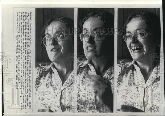 1973 Wire Photo Chris Lee, daughter of Manfred Lee - cvw07686 - Historic Images