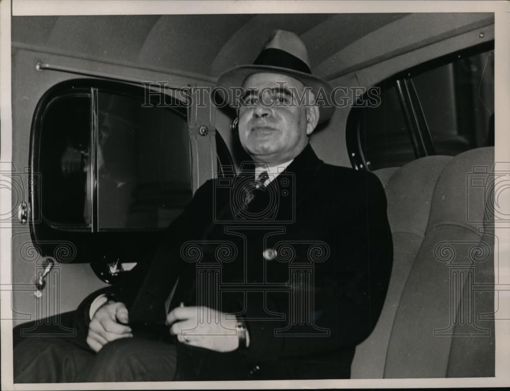 1937 Press Photo NY Governor Herbert Lehman at Governor&#39;s conference - nee87045 - Historic Images