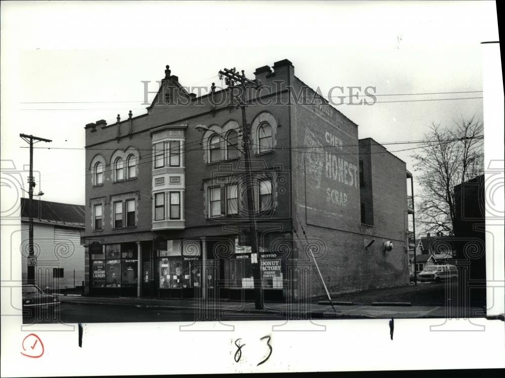 1991 Press Photo Father Panek Building - cva84439 - Historic Images