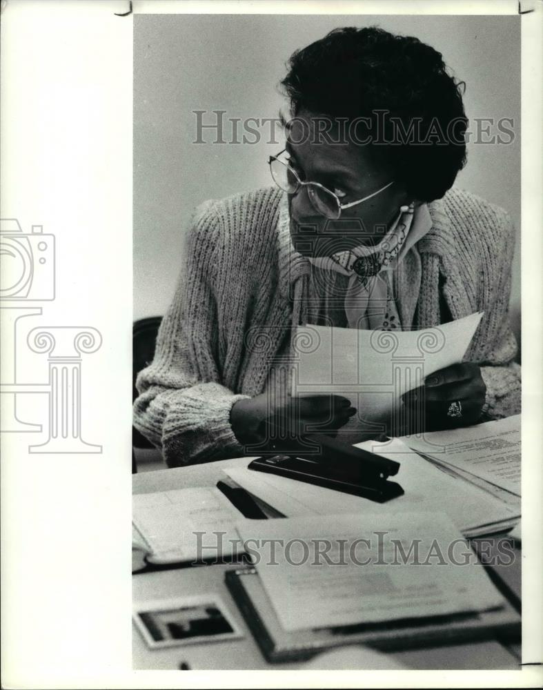 1990 Press Photo Curley M. Range, planning strategy to organize a home owners - Historic Images