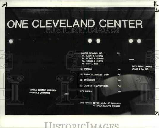1984 Press Photo The director in the lobby - cva84433 - Historic Images