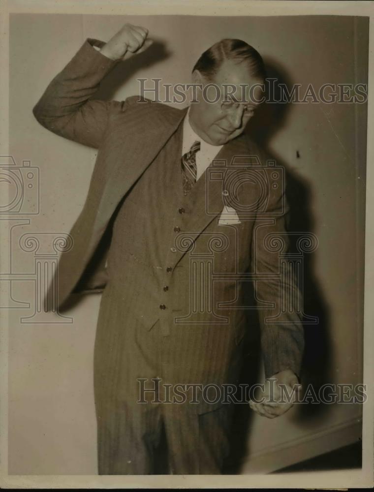 1936 Press Photo Colonel Frank Knox As Presidential Candidate - nee83619 - Historic Images