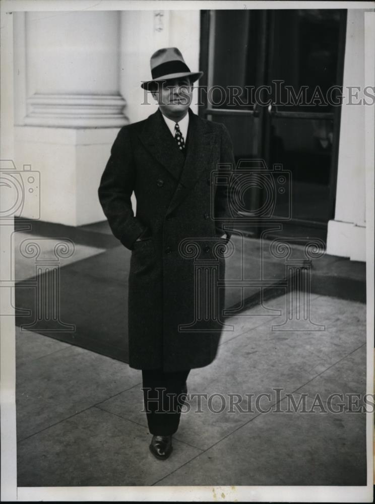 1934 Press Photo Irwin Steinguy New York State Majority Leader - nee88465 - Historic Images