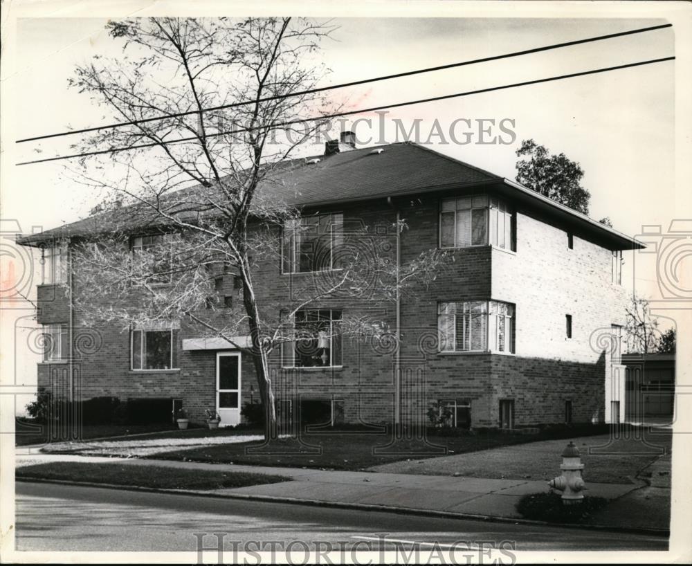 1960 Press Photo House at 18894 Hilliard - nee86451 - Historic Images