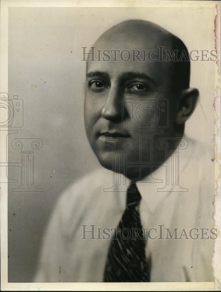 1936 Press Photo Dr Fishbein in recent photo - nee87800 - Historic Images