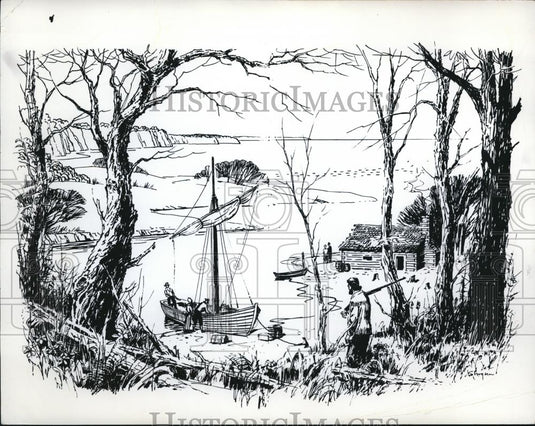 1967 Press Photo The cuyahuga river - cva89331 - Historic Images