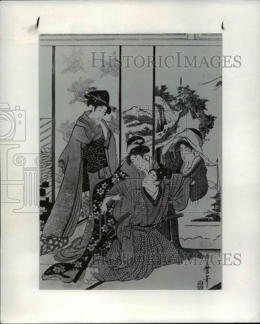 1983 Press Photo Cleveland Museum of Art exhibits - cva97952 - Historic Images