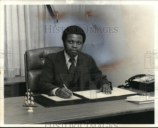 1977 Press Photo Terence E. Copeland - cvb04475 - Historic Images