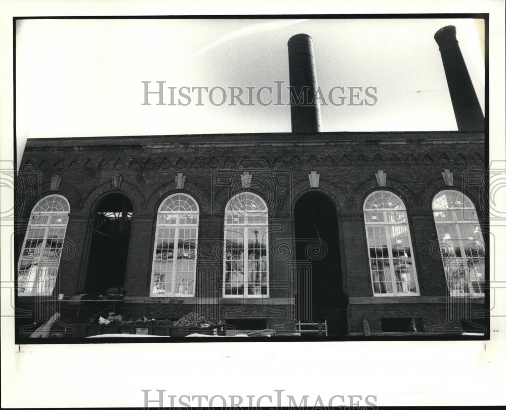 1989 Press Photo Power Project in the Flats  - cva94186 - Historic Images