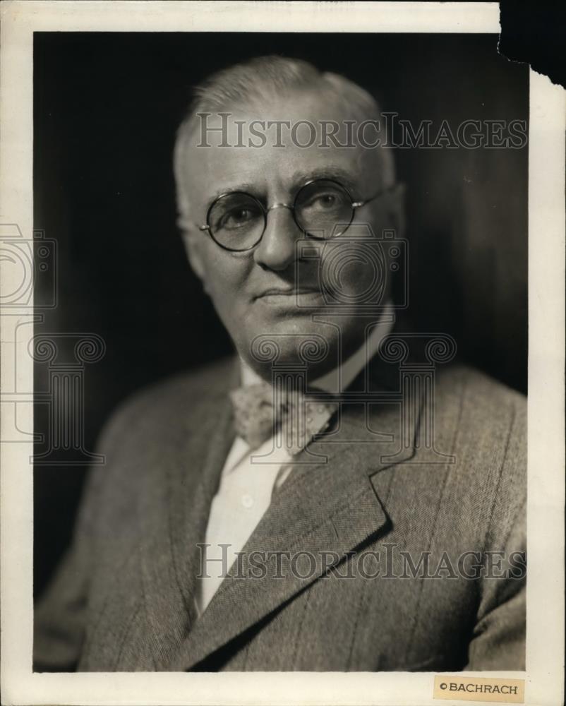 1929 Press Photo Mr. William Frank Lhilleny - nee88509 - Historic Images