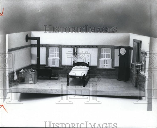 1974 Press Photo Miniature Furnitures by Gus & Alice Schwerdtferger - cva76581 - Historic Images