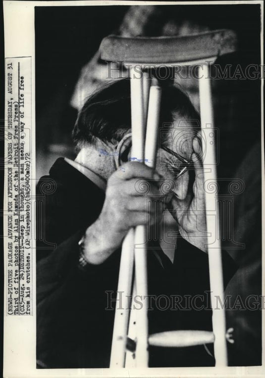 1972 Wire Photo The faith healing practices - cvw08687 - Historic Images